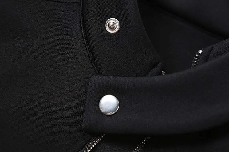 Irregular Fashionable Turtleneck Coat - Sleek Design & Comfort fit - QVA COUTURE