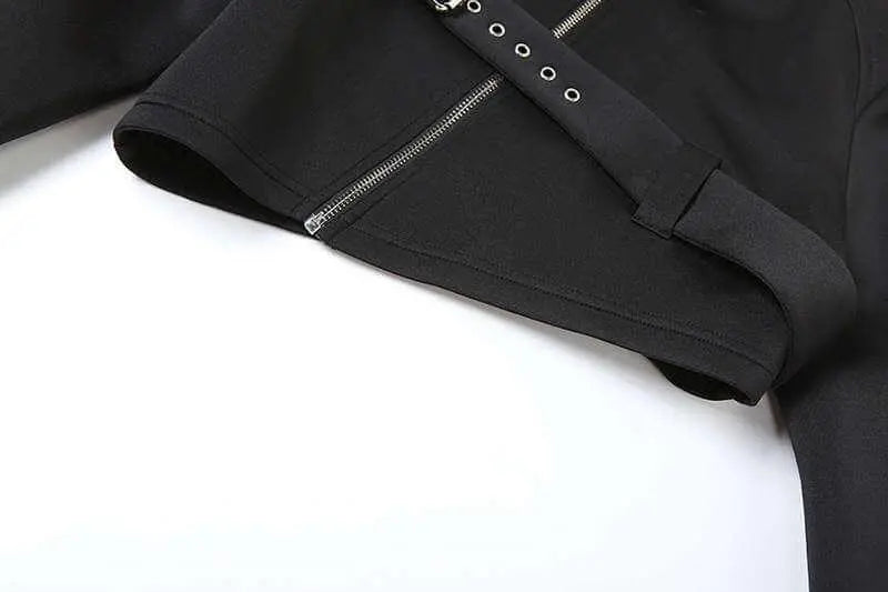 Irregular Fashionable Turtleneck Coat - Sleek Design & Comfort fit - QVA COUTURE