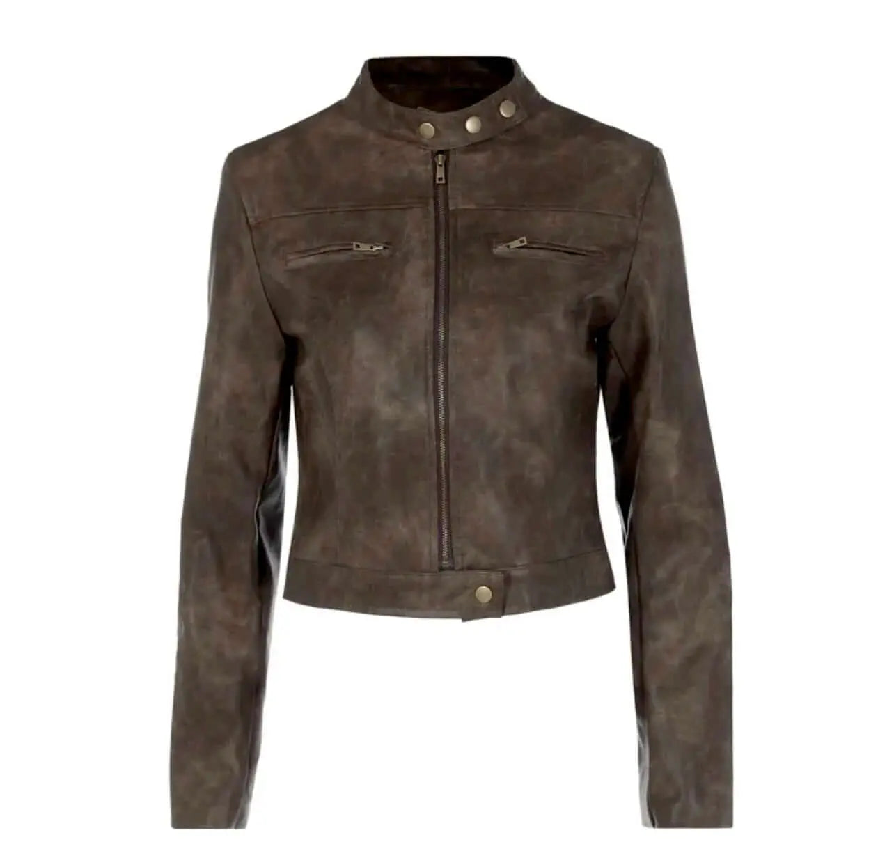 Retro Short Jacket for Women. Fashionable Y2k Style - QVA COUTURE