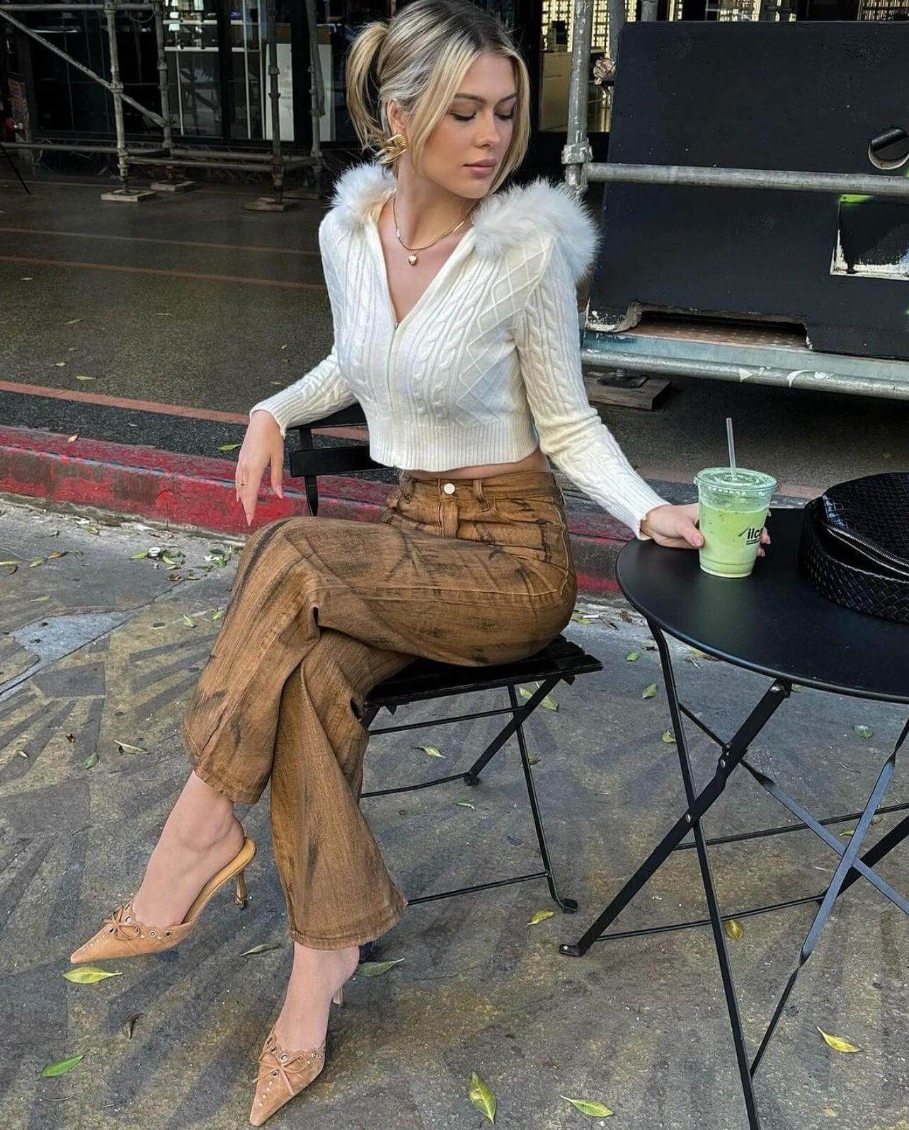 Industrial Casual Cargo Jeans. Trending Casual Style - QVA COUTURE