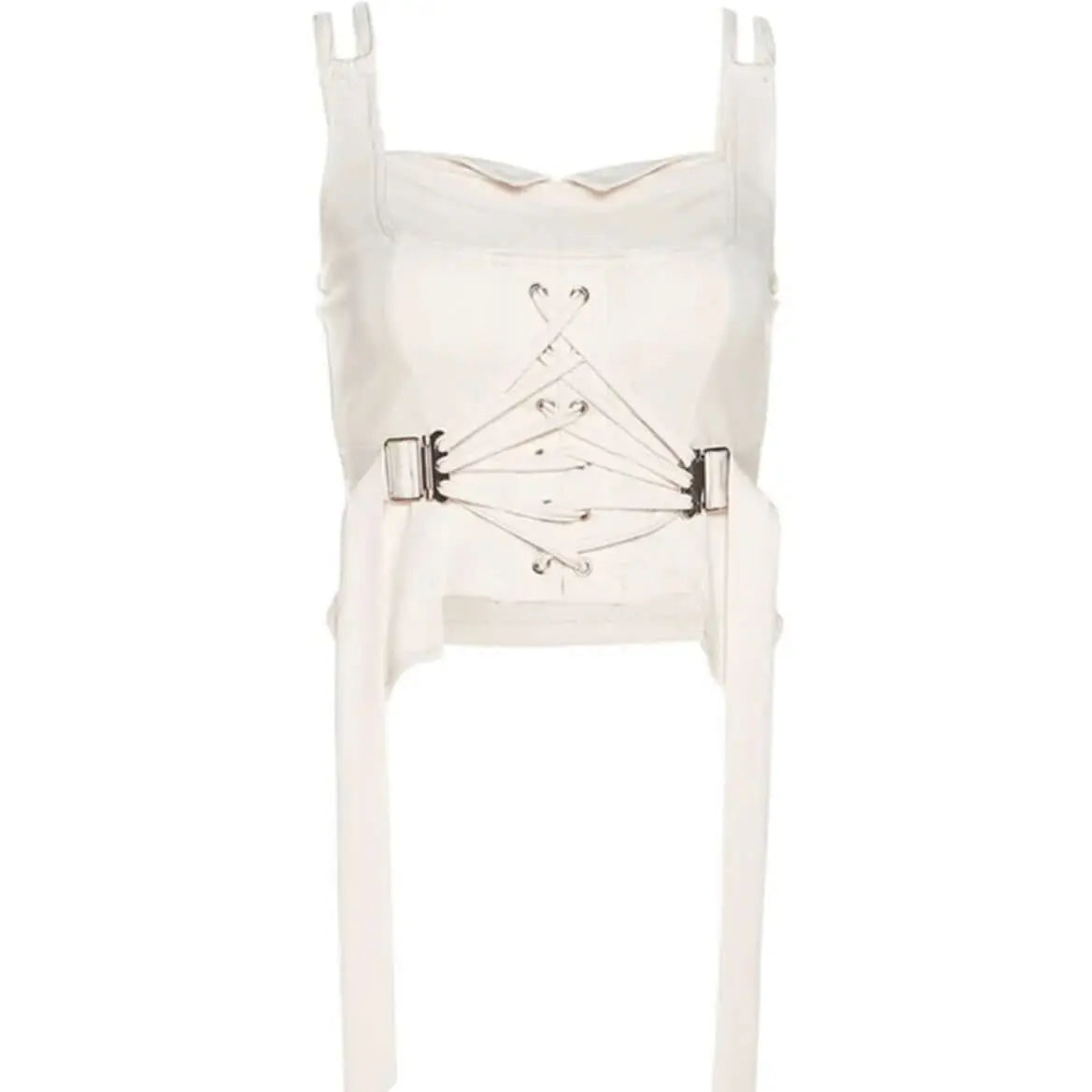 Women’s Slim-Fit Tank Top | Fashion Suspenders Backless - QVA COUTURE