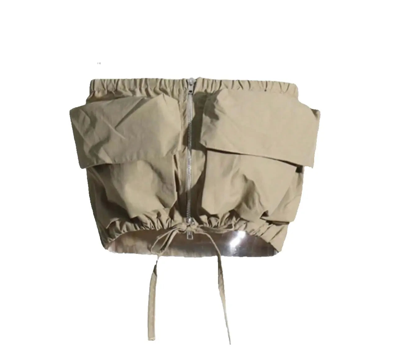 Yellow Women's Top High Waist - QVA COUTURE