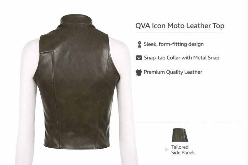 Motorcycle Leather Jacket. Y2k Cool girl style