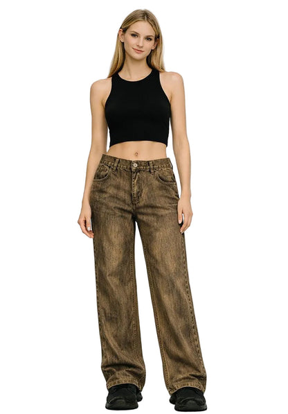 Industrial Casual Cargo Jeans. Trending Casual Style QVA